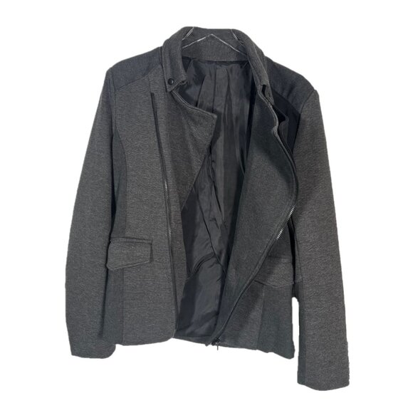 Thelees Zip Front Panel Knit Jacket Size XL - Picture 3 of 6